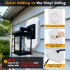 Siding Mounting Kit, Siding Mount Block, Outdoor Light Mounting Block
