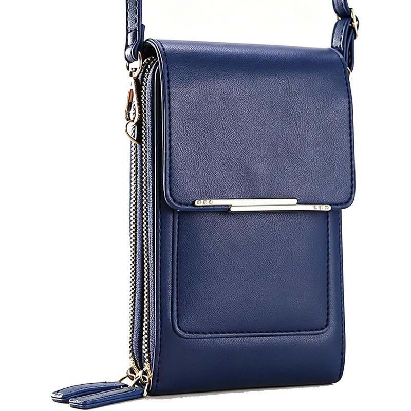 Bolso Bandolera Para TeléFono MóVil Con Pantalla TáCtil Para Mujer,Cartera