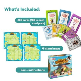 THE FIDGET GAME King Komodo - Choose your option: Grade 3-5 Shark Tank Bundle
