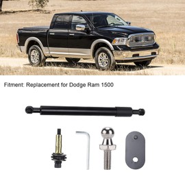 Akozon Boot Lift Strut, Carbon Steel Tailgate Boot Lift Strut Hydraulic Propeller Support Replacement for 1500 Tailgate Support