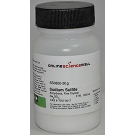 Sodium Sulfate, 30g - Lab Grade Laboratory Reagent