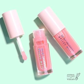 Lip Oil Moira Glow Getter Hydrating Lip Oil (009, Bubble Pink)