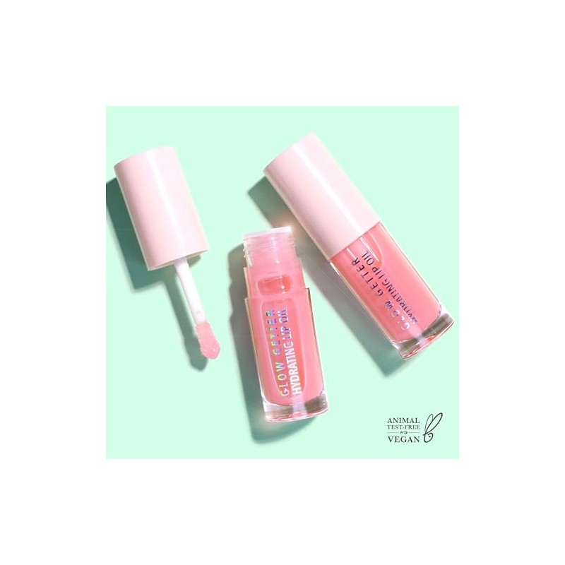 Lip Oil Moira Glow Getter Hydrating Lip Oil (009, Bubble
