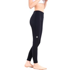 Wetsuit Pants Long Pants Women's Wet Pants Women Thermal 2mm Neoprene Jersey SUP Diving Snorkeling Black XL Size