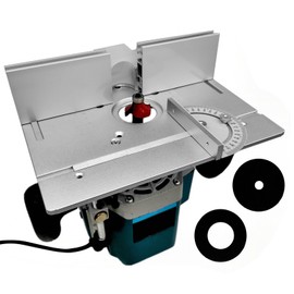 Router Table Insert Plate, 2 in 1 Woodworking Bench Flip Board for Electric Routing Trimming Machine