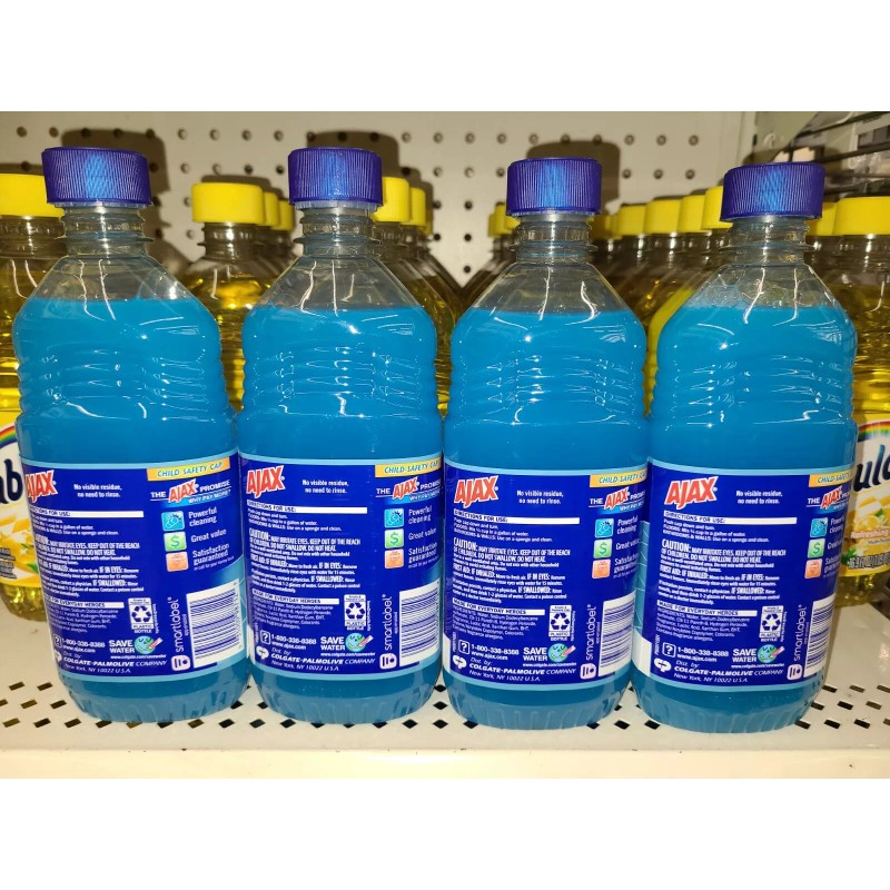 Ajax Lot Of 3 Ajax Multi Purpose Cleaner Fresh Bathroom