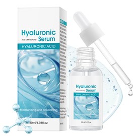 Hyaluronic Acid Serum for Face, Hydrating Serum for Face, Daily Face Moisturizer for All Skin Types, 30 ml / 1 fl oz