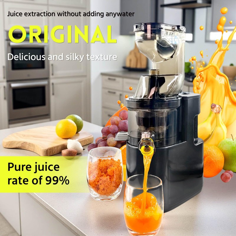 Cold Press Juicer Machines Slow Masticating High Yield Pulp separation