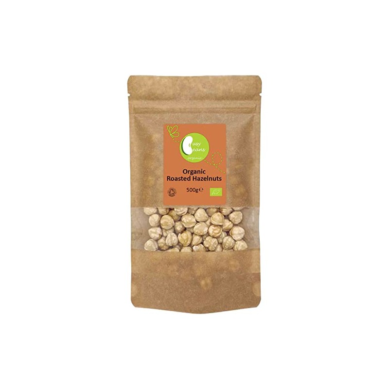 Organic Roasted Hazelnuts - Certified Organic- by Busy Beans Organic