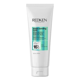 Redken Treatment zur Regeneration der Struktur von behandelten, geschädigten Locken, Mit Zitronensäure Glycin & Avocado-Öl , Silikonfrei, Vegan, Acidic Bonding Curls Leave-In Treatment, 1 x 250 ml