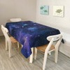 Walmsco Tablecloth Space Galaxy Decor For Dining Room Kitchen Rectangular