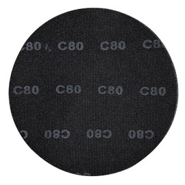 17” Sanding Screen Discs, Black Silicon Carbide Mesh Floor Sanding Screen for Wood Floors, Epoxy Maintenance, 80 Grit, 10-Pack