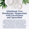 Dr Teal's Desodorante Libre de Aluminio, Aceite Escenciale de Eucalipto,