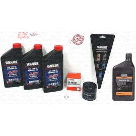 YAMAHA 2018-2024 KODIAK 450 4WD Oil Change Kit Filter 4T SxS Gear Lube Yamalube