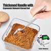 18/8 Stainless Steel Measuring Spoons: Doosu Heavy Duty Rectangular Spoon
