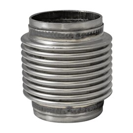 Verocious Motorsports Exhaust Flex Bellow w/Smooth Liner, 304 Stainless Steel - 1.75"