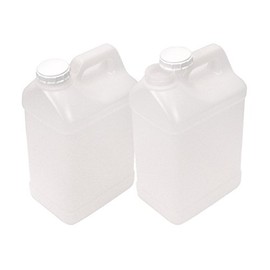 eBodyboarding Natural 2.5 Gallon Plastic F-Style Jug, 2 Pack