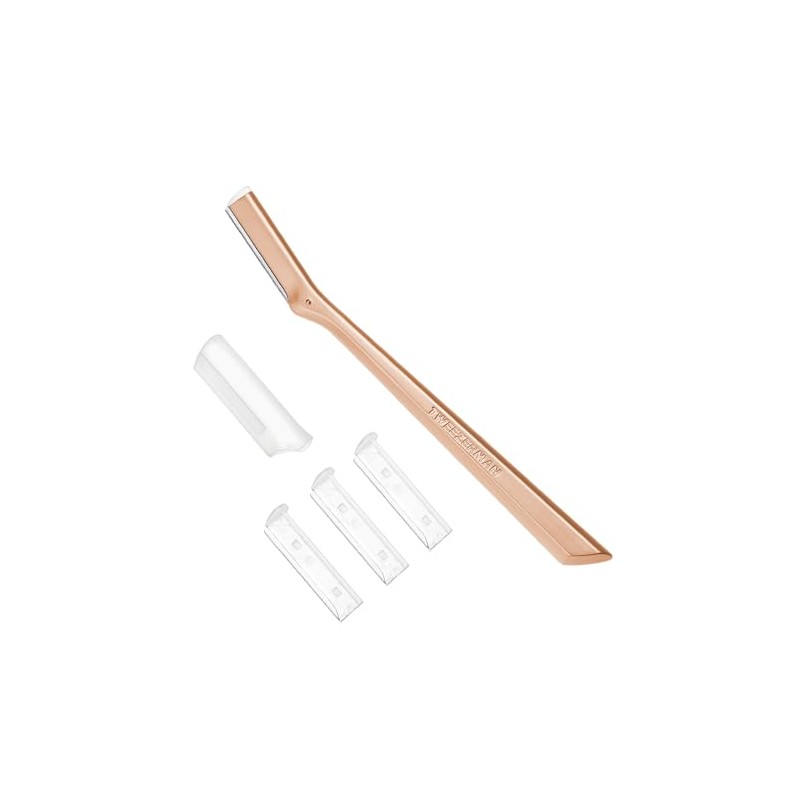 TWEEZERMAN Facial Hair Razor (Precise Hair Removal with Razor Blade,