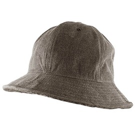Morehats Paisley Printed Brim Cotton Bucket Boonie Hip-Hop Fishing Hiking Sun Packable Hat - Charcoal