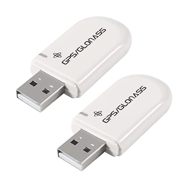 AOICRIE 2PCS Vk-172 USB Dongle GPS Module G-Mouse Glonass Navigation,