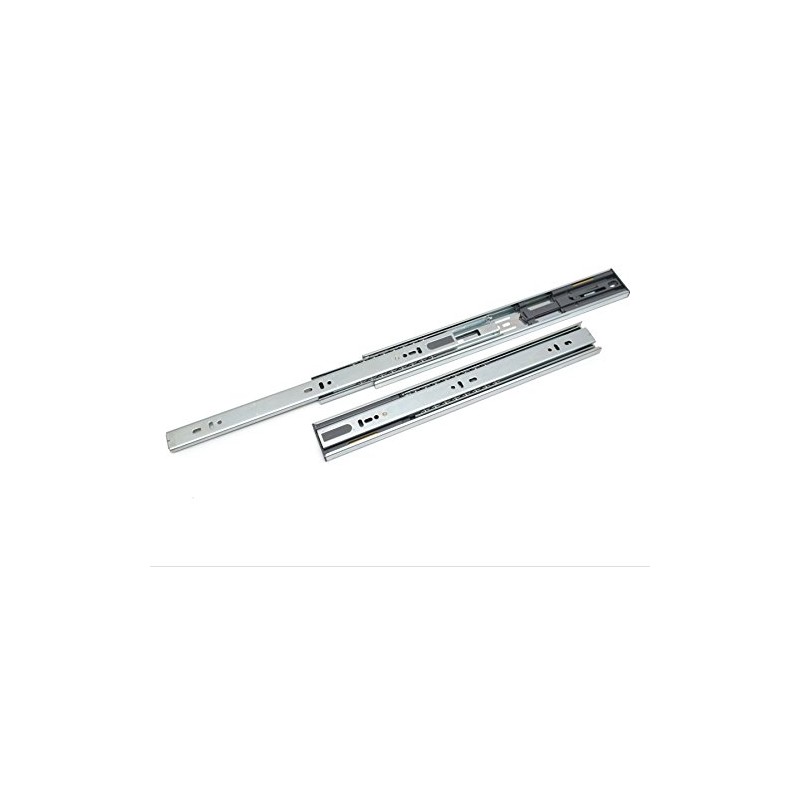 Push to Open Drawer Runners Slides, Full Extension, 350mm, Height