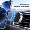 Magnetic Car Phone Mount for Air Vents – Compact Metal