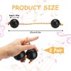 2 Pairs Kashaka Shaker African Aslatua West Africa Music Egg