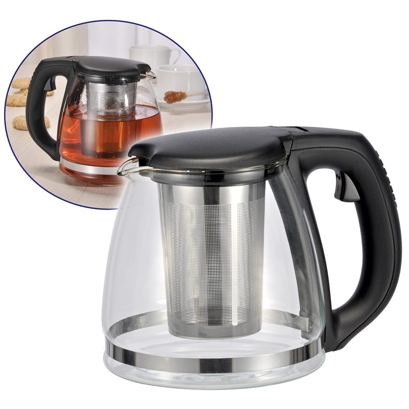 Tea Box with Window Bamboo 4 Compartments 27 x 9