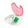 JMU Retainer Case, Pink Orthodontic Retainer Case, Dental Mouthguard Container