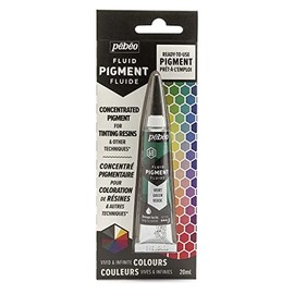 pebeo Pébéo Fluid Pigment Liquid Pigment Concentrate for Colouring Resins, Mixable Colours, Opaque or Transparent Effect, of Natural Origin, Green, 20 ml, 20 ml