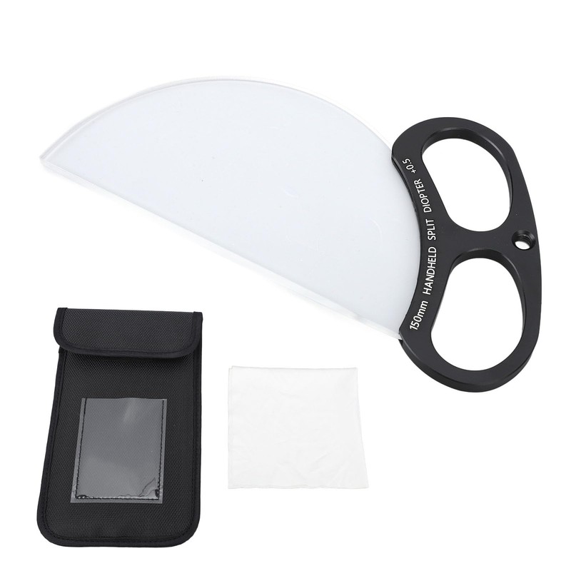 150mm Handheld Split Diopter Filter, Creative Photography Foreground Blur Prism