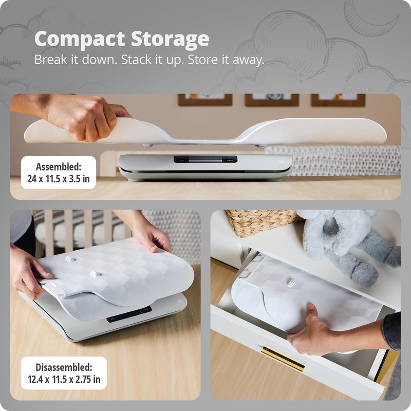 Greater Goods Baby Scale for Weighing Newborns – Digital Infant