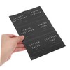 LABRIMP Travel-Friendly Laundry Labels 1 Set of 15 2.5inch Waterproof