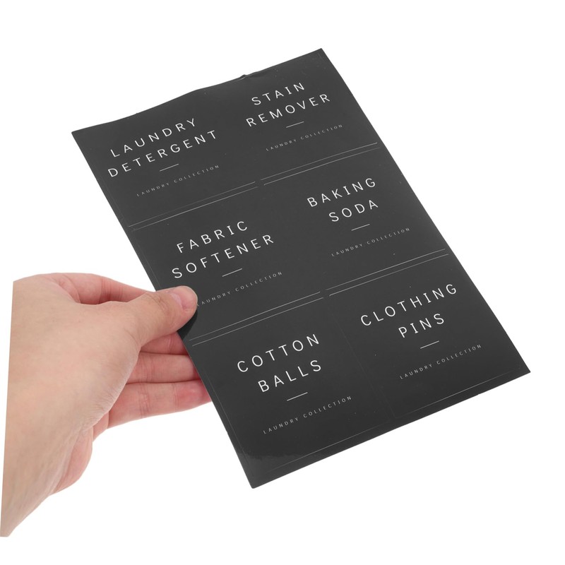 LABRIMP Travel-Friendly Laundry Labels 1 Set of 15 2.5inch Waterproof