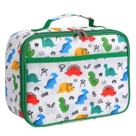 WeiWyTex Cute Dinosaur Lunch Bag for Girls/Boys/Kids, Insulated Reusable Cooler Bags for School/Picnic/Travel