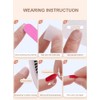20 Sheets Double Side Nail Sticky Tabs, Nail Sticker for