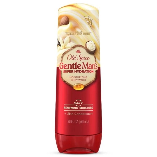 Old Spice Super Hydration Body Wash GentleMan's Blend for Deep