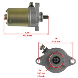 Caltric Starter for Eton Viper 90 90R SS RXL-70 AXL-90 DXL-90 RXL-90 TXL-90 90CC 650511