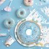 Suhelkit Donut Baby Sprinkle Decorations For Boy - Blue Sprinkled