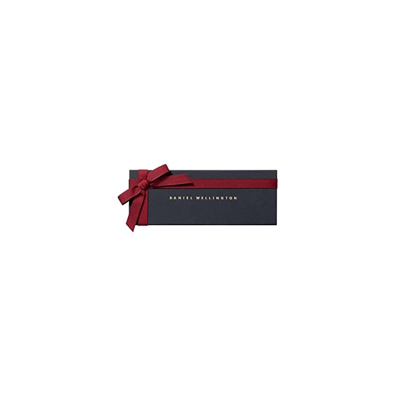 Daniel Wellington York Rose Men's Brown Leather Buckle Watch Strap