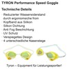 Tyron Performance Speed Goggle (Yellow Mirrored), Swimming Goggles | Training