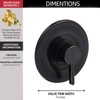 Shower and Tub Trim Kit, Compatible with Moen Posi-Temp Valve,