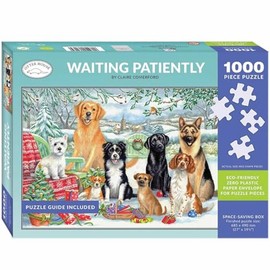 Otter house 1000 Piece Jigsaw Puzzle - Christmas waiting Patiently