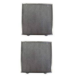 Replacement Aluminum Filters Compatible with Dacor 62353, Miami-Carey 544VP,G-8226, -11-7/8 x 15-3/16 x 3/8 (2PTSS, 2TS SS) (2-Pack)