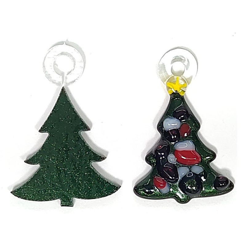 Fusible Glass Bails for Hanging Art - COE 90 Bullseye