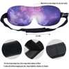 3D Sleep Mask By PrettyCare 2 Pack (Ultra Violet and