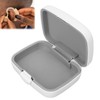 ANKROYU Waterproof Hearing Aid Case, Shockproof, Dustproof Hard Storage Box
