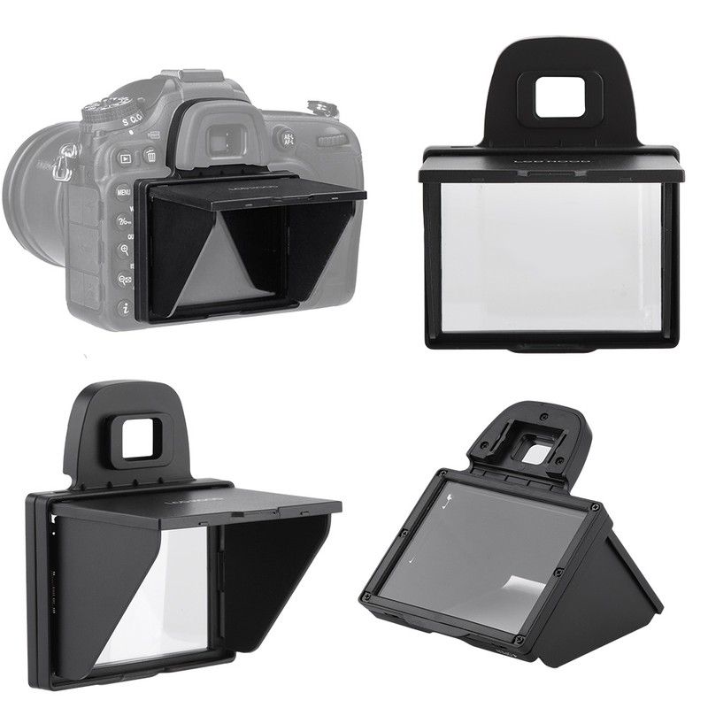 LCD Screen Protector Pop up Camera Sunshade Sun Shade Hood