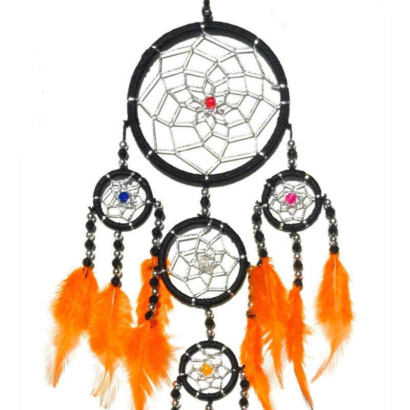 BRILLIANT GIFTS ORANGE DREAMCATCHER DREAM CATCHER