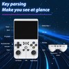 BattAkuus r36max handheld retro gaming console 4.0 inch IPS screen